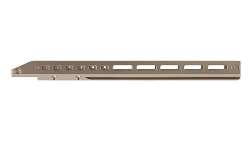 Améliore ton LSS GEN3 avec le Forend Competition de 14,3 pouces, équipé d'un rail ARCA, de slots M-LOK et compatible avec les accessoires ACC Control pour une précision optimale.